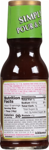 Kikkoman® Stir-Fry Sauce Perspective: back