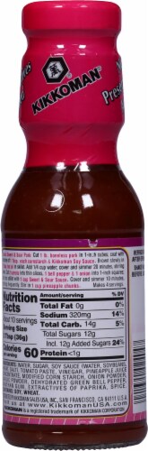 Kikkoman® Sweet & Sour Sauce Perspective: back