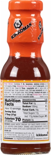 Kikkoman Orange Sauce Perspective: back