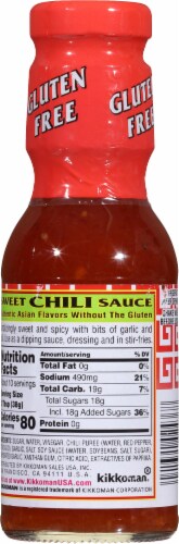 Kikkoman® Gluten-Free Sweet Chili Sauce Perspective: back