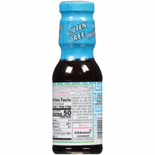 Kikkoman® Gluten-Free Poke Sauce Perspective: back