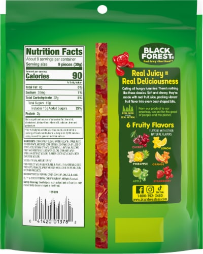 Black Forest Gummy Bears Perspective: back