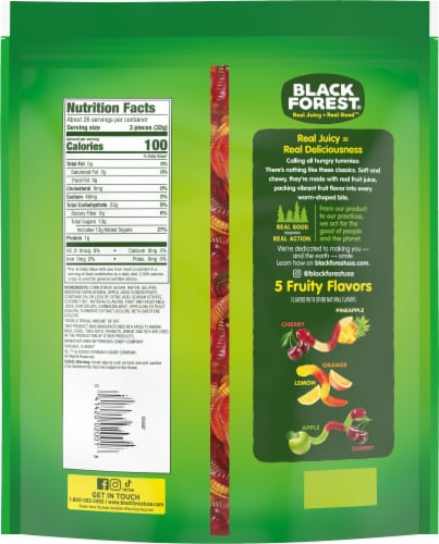 Black Forest® Gummy Worms Perspective: back