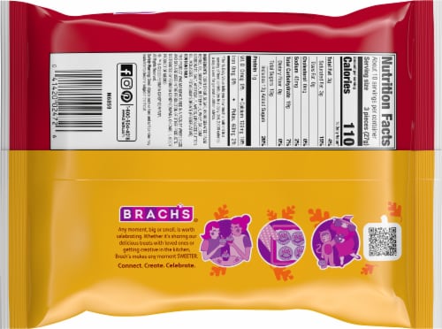 Brach's® Milk Maid® Caramels Halloween Candy Perspective: back