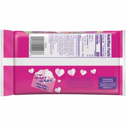 Brach's® Heart "2" Heart™ Tiny Conversation Hearts Candy Perspective: back