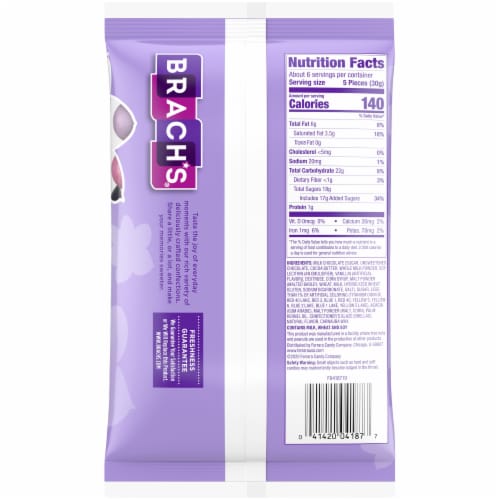 Brach's® Pastel Fiesta Malted Milk Eggs Perspective: back
