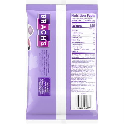 Brach's® Pastel Fiesta Malted Milk Eggs Perspective: back