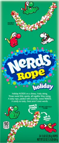 Nerds® Holiday Soft & Chewy Candy Ropes Perspective: back