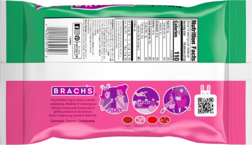 Brach’s All Reds Jelly Bird Eggs Easter Candy Perspective: back