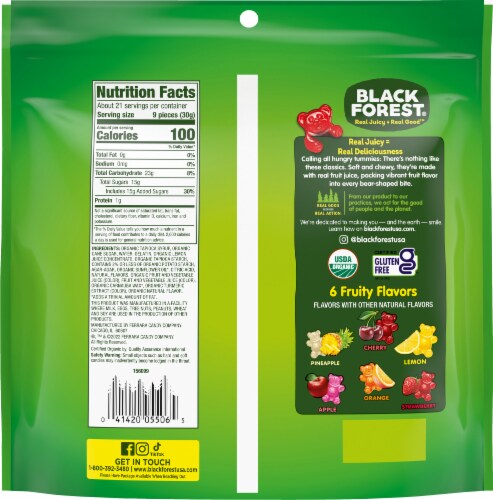Black forest organic gummy bears deals