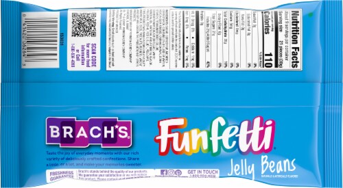 Brach's® Funfetti® Jelly Beans Easter Candy Perspective: back