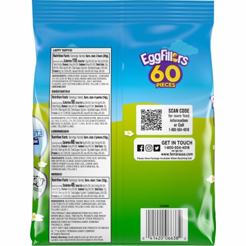 Brach's® Egg Fillers Assorted Easter Candy Perspective: back