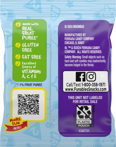 Funables Cocomelon Fruit Snacks Perspective: back