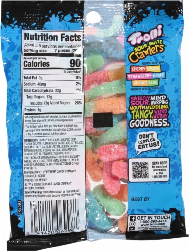 Trolli® Sour Brite Crawlers Perspective: back