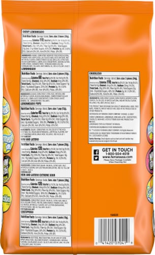 Lemonhead Kiddie Mix® Halloween Candy Perspective: back
