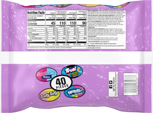 Ferrara Easter Candy Egg Filler Mixed Bag Perspective: back