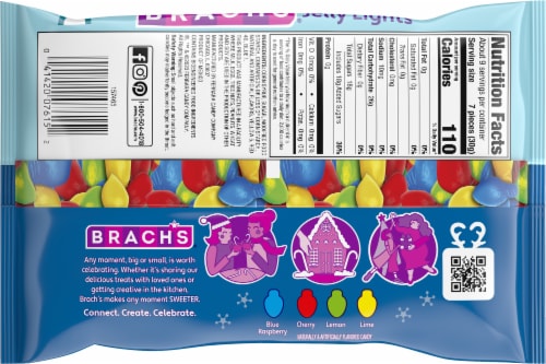 Brach's® Holiday Lights Jelly Candy Perspective: back