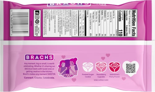 Brach's® Valentine's Mellowcreme® Roses Candy Perspective: back