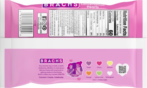 Brach's Conversation Hearts Perspective: back