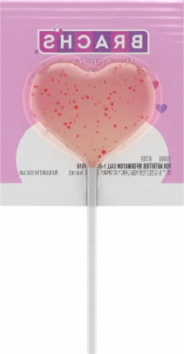 Brach's® Strawberry Cupcake Glitter Candy Lollipops Perspective: back