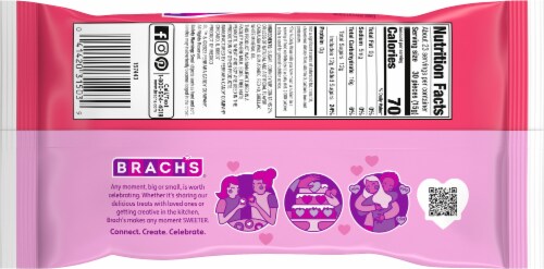 Brach's® Cinnamon Imperial Hearts Valentine Candy Bag Perspective: back