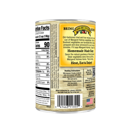 Margaret Holmes® Seasoned Pepper n' Peas Perspective: back