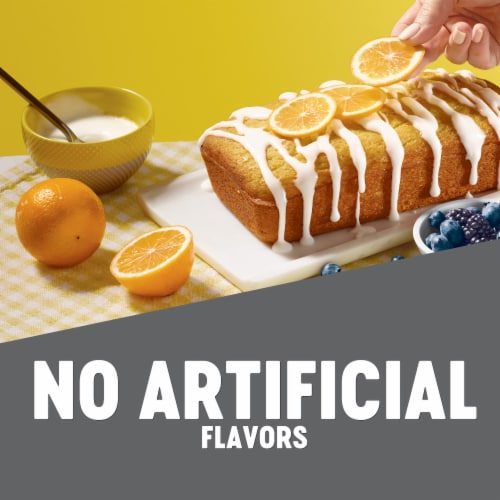 Krusteaz® Meyer Lemon Pound Cake Mix Perspective: back
