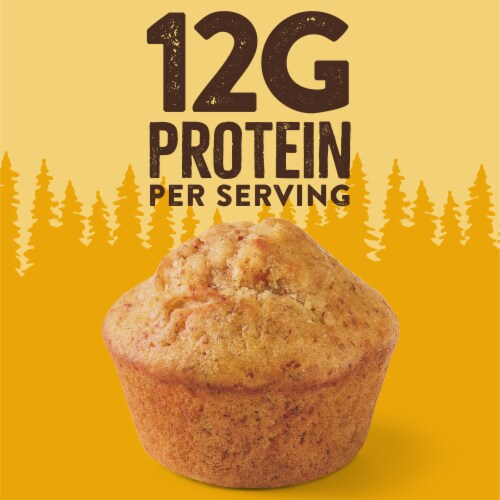 Krusteaz® Protein Banana Nut Muffin Mix Perspective: back