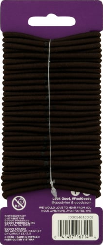 Goody® Ouchless Chocolate Cake Medium Hair Elastics Perspective: back