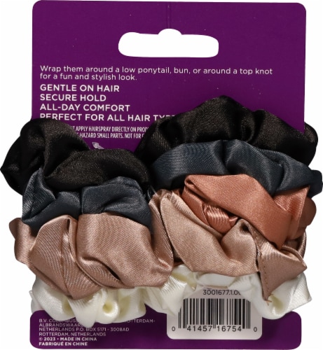 Goody Ouchless Satin Scrunchies Perspective: back