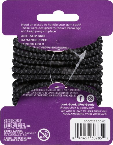 Goody® Slideproof Silicone Elastics Perspective: back