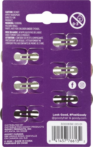 Goody Blonde Contour Snap Clips Perspective: back