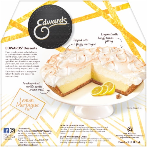 Edwards Lemon Meringue Pie Perspective: back