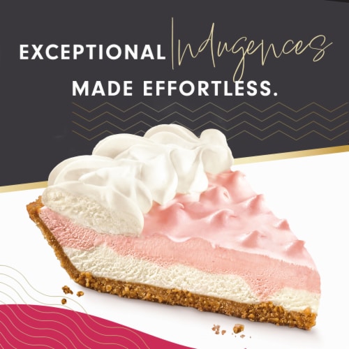 Edwards Premium Desserts Strawberry Crème Pie Perspective: back