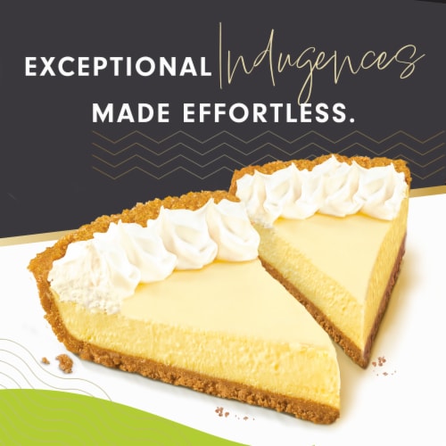 Edwards Singles Desserts Key Lime Pie Slices Perspective: back