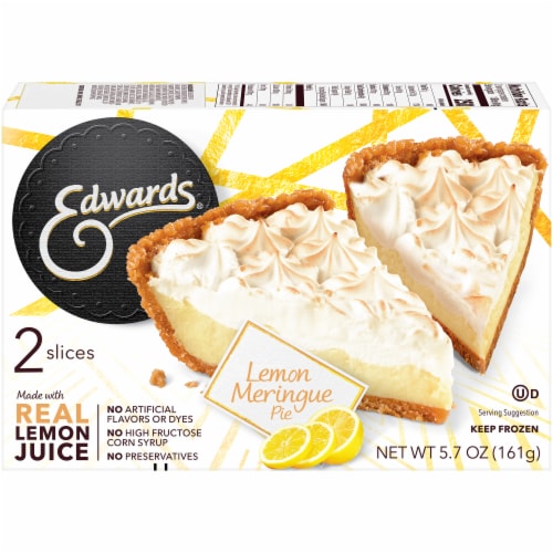 Edwards® Lemon Meringue Pie Slices Perspective: back