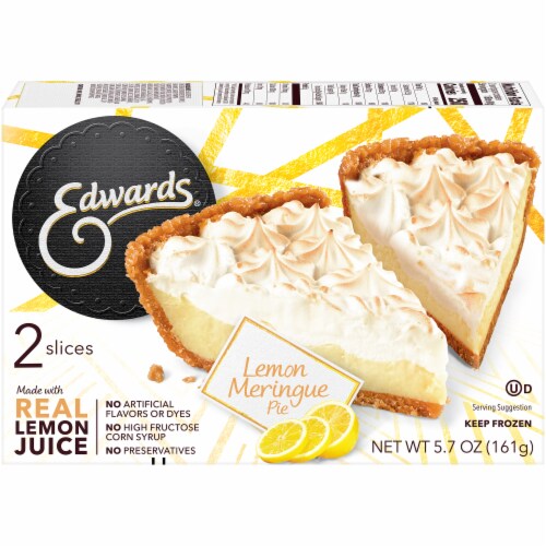 Edwards® Lemon Meringue Pie Slices Perspective: back
