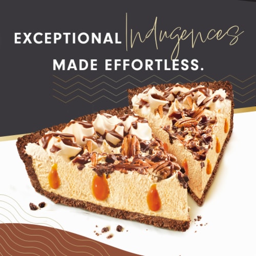 Edwards® Turtle Creme Pie Slices Perspective: back