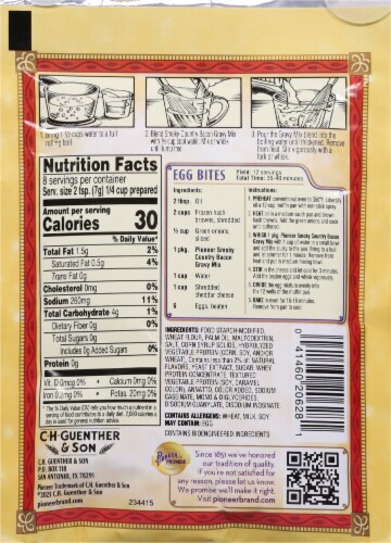 Pioneer Brand™ Smoky Country Bacon Gravy Mix Perspective: back