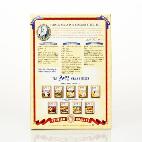 Pioneer™ Brand Baking Mix Perspective: back
