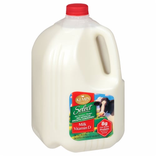Kemps Select Vitamin D Whole Milk Perspective: back