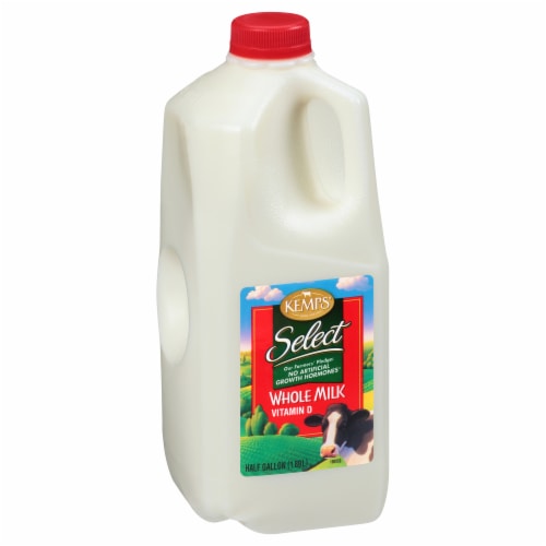 Kemps Select Vitamin D Whole Milk Perspective: back