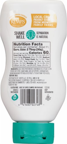 Kemps® Easy Sqeeze Sour Cream Perspective: back