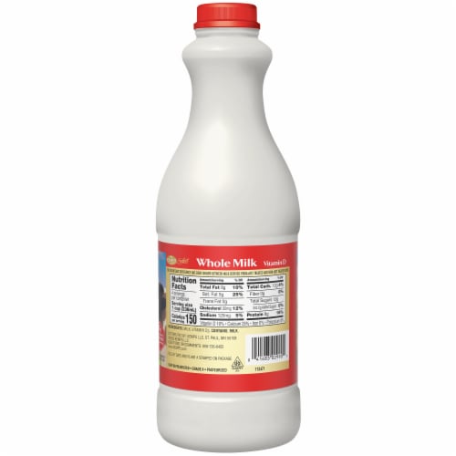 Kemps Select Vitamin D Whole Milk Perspective: back