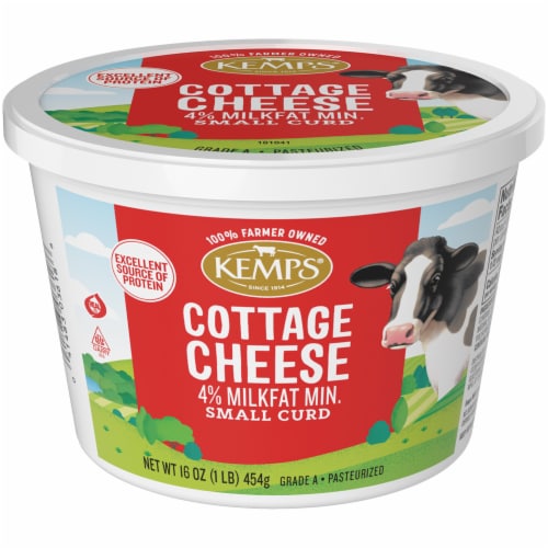 Kemps® 4% Small Curd Cottage Cheese Perspective: back