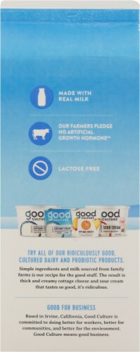 Good Culture® Probiotic 2% Reduced Fat Milk Perspective: back