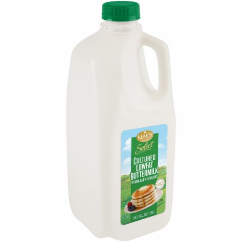 Kemps Select Cultured 1% Lowfat Buttermilk Perspective: back