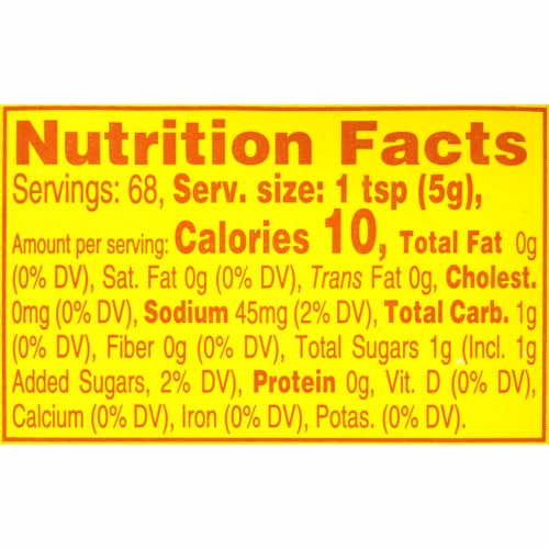 French's® Honey Mustard Perspective: back