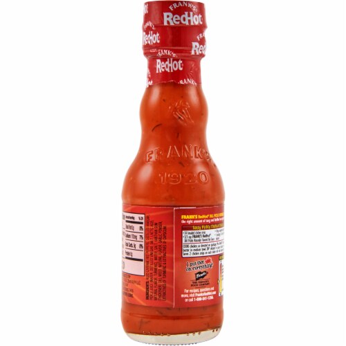 Frank's RedHot Dill Pickle Hot Sauce Perspective: back