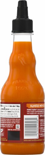 Frank's RedHot Squeeze Creamy Buffalo Sauce Perspective: back